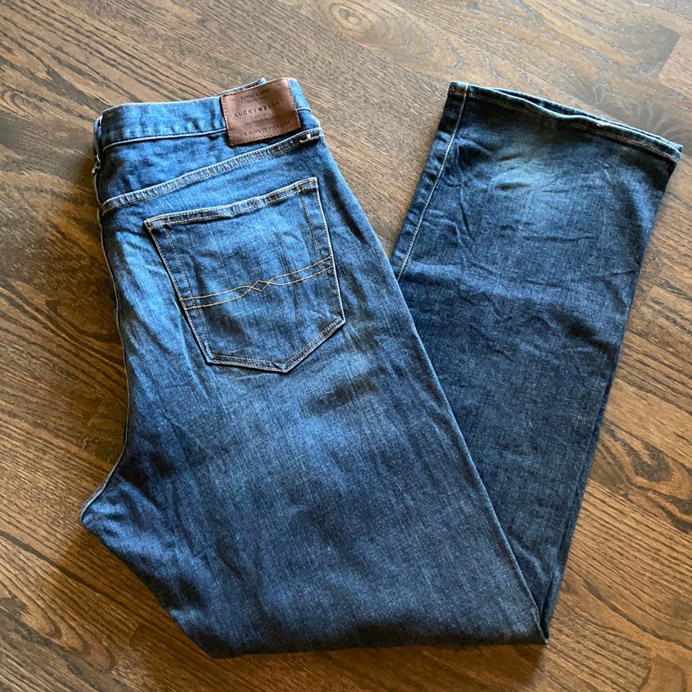 Lucky Jeans - 181 Relaxed Straight - Size 40W/34L